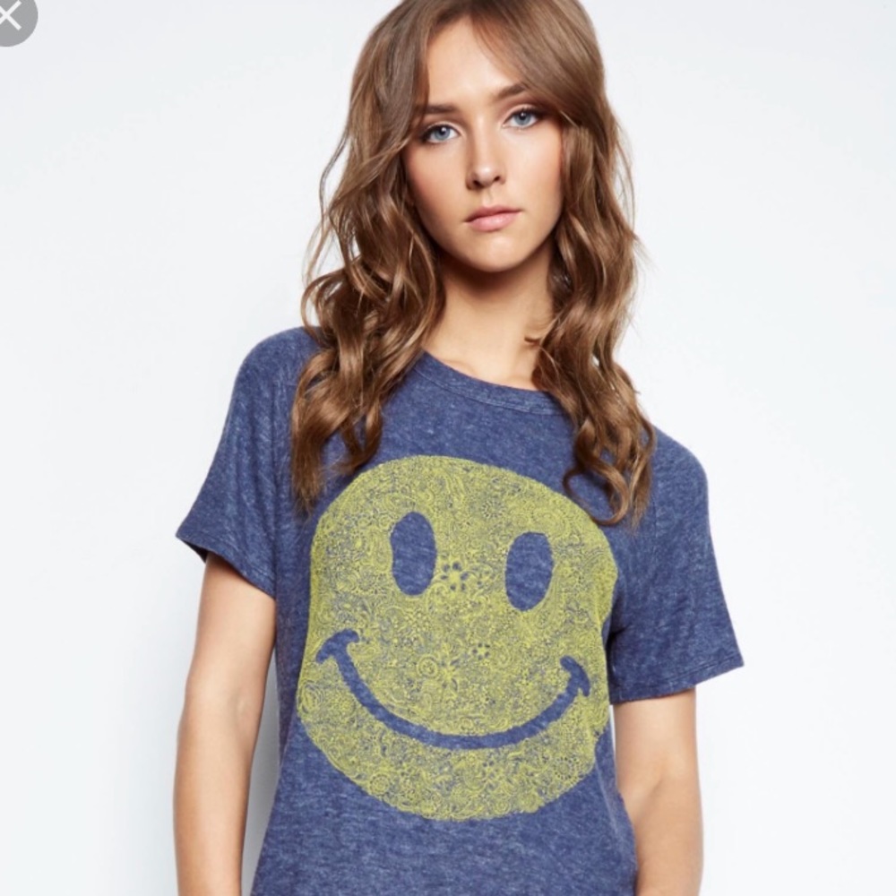 Lauren Moshi  Happy Face 😊 thick Suki T-shirt